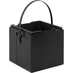 CAMBRO Pizzabox - für 8 Pizzen - schwarzer Tragegurt - Toplader