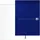 Oxford Briefblock Original Blue A4 blanko Blau