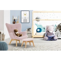 Lüttenhütt Sessel »Duca Mini«, in kleiner Ausführung für Kinder, rosa