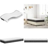 Vidaxl - Matratze Bonnell-Federkern Mittel 80x200 cm - Bonnell-Matratze - Federkernmatratze - Matratze 80x200 - Doppelbettschaummatratze
