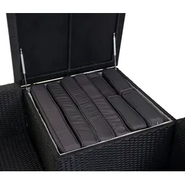 Mendler HWC-D21 Lounge-Set anthrazit/dunkelgrau