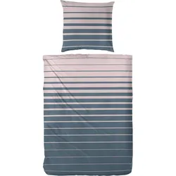 Bettwäsche PRIMERA, rosa, B/L: 155cm x 220cm, , Edel-Köper-Flanell, B/L: 80cm x 80cm, Edel-Köper-Flanell, Obermaterial: 100% Baumwolle, Bettwäsche