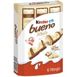 Ferrero Kinder Bueno White Schokoriegel, 6 x 19.5g
