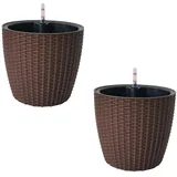 Hti-Living Nessa Ø 27 x 26 cm Braun