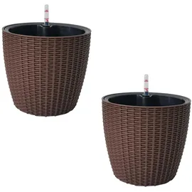 Hti-Living Nessa Ø 27 x 26 cm Braun