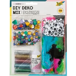 folia Dekoartikel mehrfarbig Mix-Set