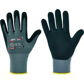 optiflex Handschuh OPTIMATE Gr.12 grau/schwarz EN 420/EN 388 PSA II OPTIFLEX