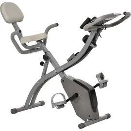 Homcom Heimtrainer mit LCD Display grau/rot