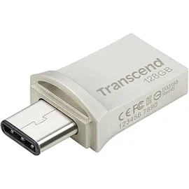 Transcend JetFlash 890 128 GB silber USB 3.1