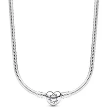 Pandora Moments Damen Schlangenkette Herz Silber