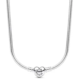 Pandora Moments Damen Schlangenkette Herz Silber