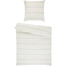 Esprit Bettwäsche "Adrien", beige Textil, Streifen, 135x200 cm, Oeko-Tex® Standard 100, pflegeleicht, hautfreundlich, angenehm wärmend, bügelleicht, schadstoffgeprüft, Schlaftextilien, Bettwäsche, Bettwäsche,