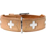 Hunter Swiss Halsband natur/beige 42