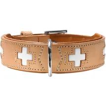 Hunter Swiss Halsband natur/beige 42