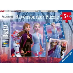 Ravensburger  5011 Puzzle Die Reise beginnt 3 X 49 Teile 5011