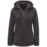 GOLDNER Flausch-Freizeitjacke grau/silber 25