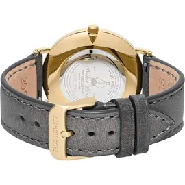 Paul Hewitt SA Grau/Gold Leder 36 mm PH-SA-SM-W-13S