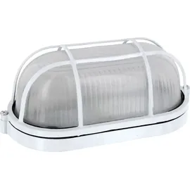 ADAKAT Aluminium Kellerleuchte E27 IP54 1er Set weiß