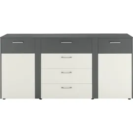 vogl möbelfabrik Tirent 176 x 84 x 40 cm Grau / Weiß