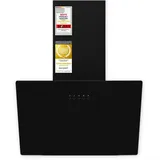 Exquisit KFD60-020 Wandhaube 59,8 cm Schwarz