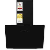 Exquisit KFD60-020 Wandhaube 59,8 cm Schwarz