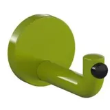 Hewi 477 Wandhaken mit Türpuffer schwarz, apfelgrün