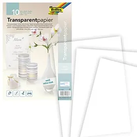 Folia Transparentpapier A4 10 St. weiß