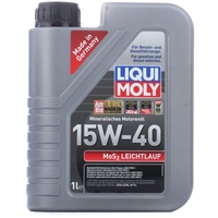 Liqui Moly Motoröl 15W-40 1L Mos2 Leichtlauf Acea A3/B4 Api Sl Motorenöl