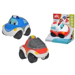 SIMBA 104010033 ABC Sound Fahrzeuge, 3-fach sortiert