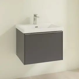 Villeroy & Boch Waschbeckenunterschrank 1 Auszug 57,2 x 43,2 x 47,8 cm Graphit