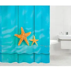 Sanilo Duschvorhang, Polyester, Starfish - beige
