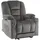 MCombo Relaxsessel 7008 Stoff 7008 x 0 x 0 cm Grau elektrisch mit Liegefunktion und Massagefunktion