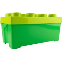 LEGO LEGO® Aufbewahrungsbox Grün Mittelgroß mit Deckel Stapelbar -