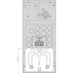 AEG Rohrbausatz Gas-Wasserheizer MR 112, Art. 227703, Montagezubehör,
