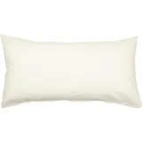 JANINE Bettwäsche Seersucker, Kissenbezug Uni Piano 0125, beige 40 x 80 cm