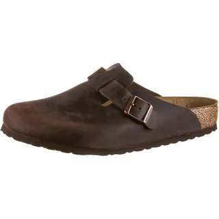 Birkenstock Boston Nubukleder geölt habana 43