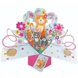 Second Nature Pop Ups Grußkarte PopUp "Happy Birthday Katzen"