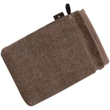 VOSSEN Pure Waschhandschuh 16 x 22 cm toffee