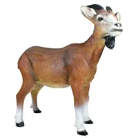 Colourliving Ziegenbock Figur Geißbock Figur Ziege Bruce Gartenfigur Tierfigur