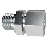 Riegler 159509-GEM1612LST Gerade Einschraubverschraubung, M16 a., Rohr-Ø 12, Stahl