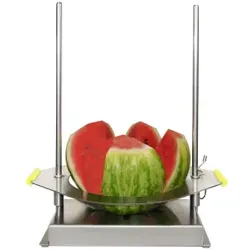 Neumärker Melonenschneider für Wassermelonen, Langlebiger Melonenteiler für präzise Melonenteilung, Viertel-Teiler, Maße: 500 x 600 x 400 mm