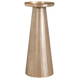 HOUSE OF SEASONS Kerzenständer Rista champagner 19,5 x 12 cm