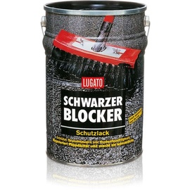 Lugato Schwarzer Blocker Schutzlack 10 l - Bitumenanstrich für Dach