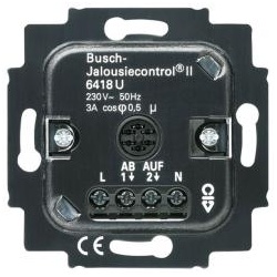 Busch-Jalousiecontrol® II Basis-Einsatz 6418 U