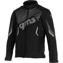GMS-Moto Arrow, Textiljacke - Schwarz/Grau - XL
