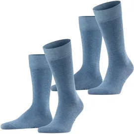 Falke Happy Socken 2er Pack Blau 39-42
