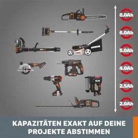 Worx Akku Power Share 20V WA3640 2,5 Ah