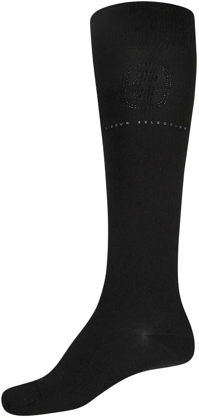 PIKEUR Selection Logo Funktionsstrumpf black 35-37