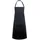 Karlowsky Fashion GmbH Karlowsky BLS 5 PURE Latzschürze BASIC mit Schnalle und Tasche, 65% Polyester/35% Baumwolle, Schwarz, Einheitsgröße