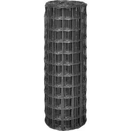 vidaXL Eurozaun Stahl 10 x 1,5 m Grau vidaXL